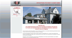 Desktop Screenshot of otrmaier.com